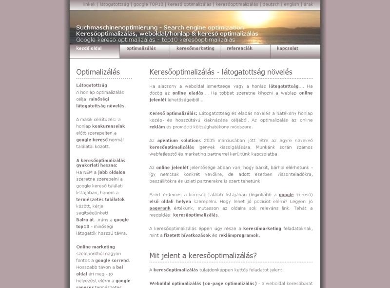 Keresőoptimalizálás, seo eszközök és látogatottságnövelés.